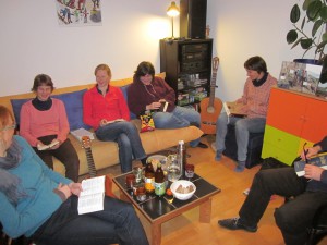 Chips & Bibel bei Erdi, Dez. 2014
